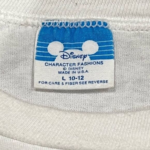 Vintage Disney Single Stitch Indiana Jones Promotional Graphic Tee Boys Large - Picture 4 of 5